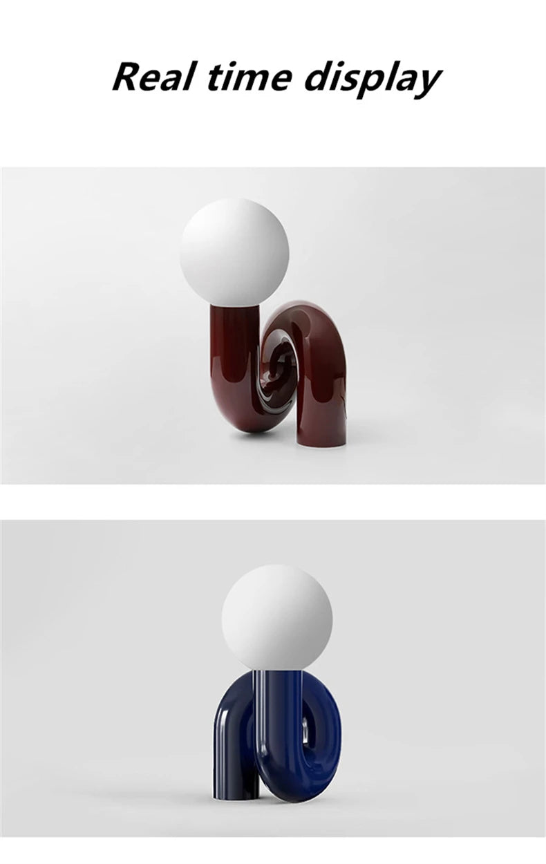 Nordic Glass – Postmodern designlampa i konstnärlig glasform