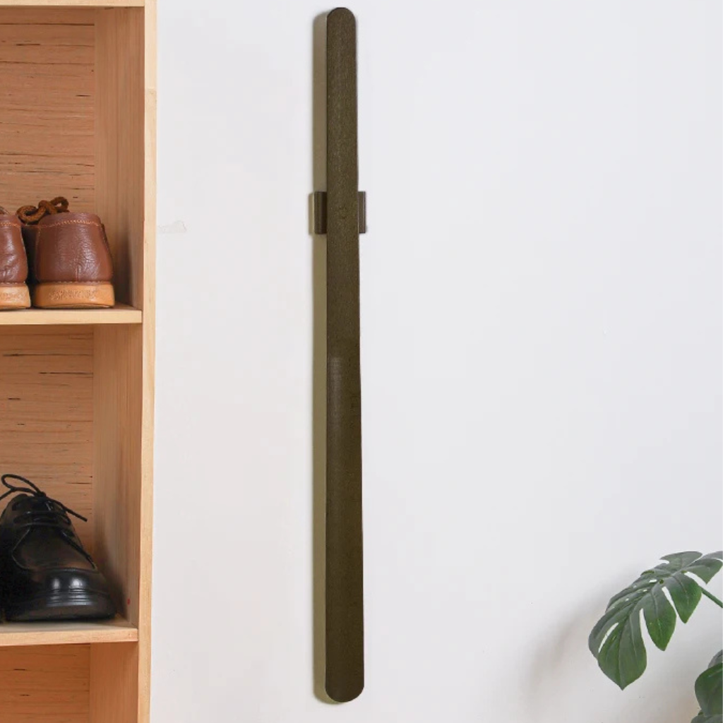 Skohorn i Bokträ med Magnet