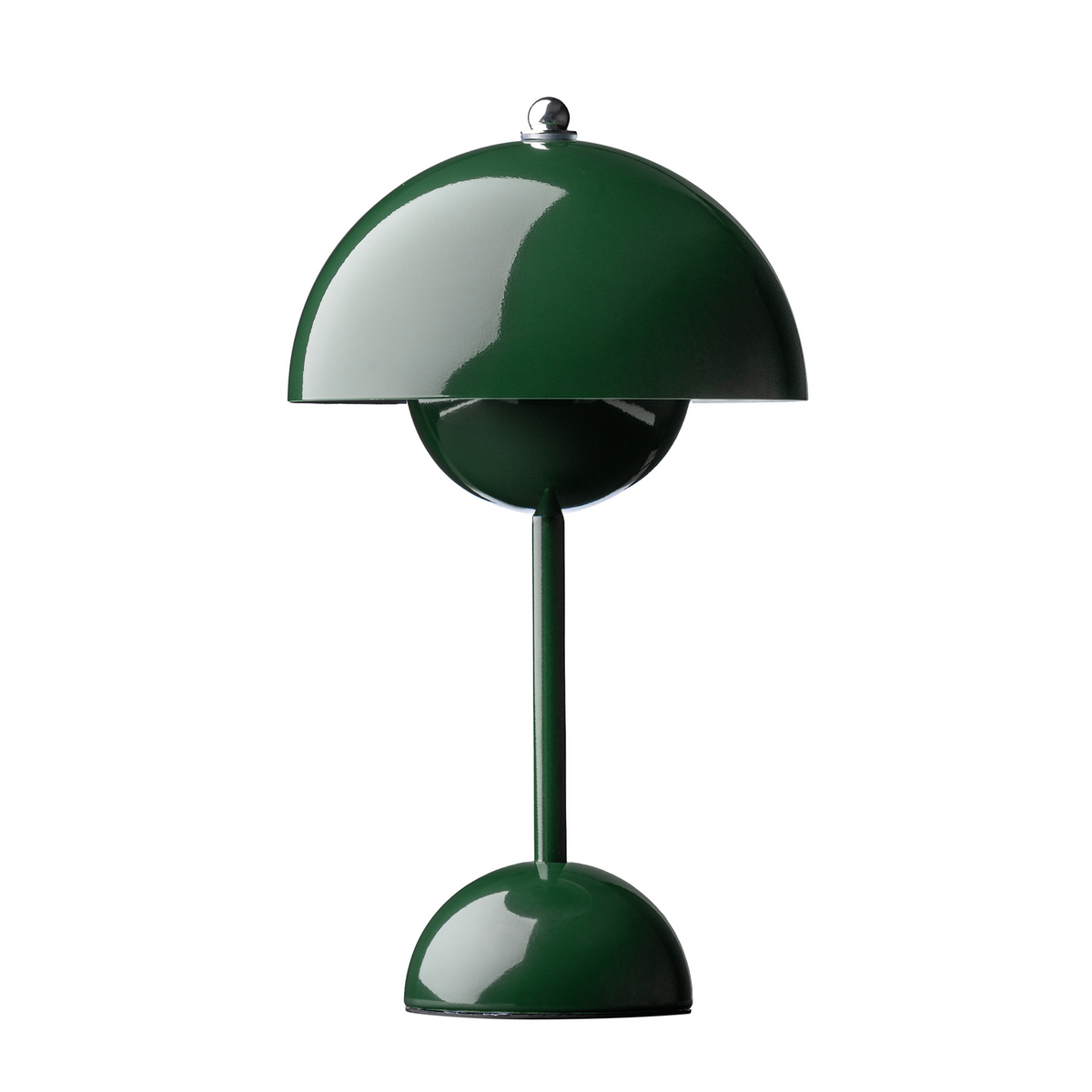 Grön Bloomé trådlös och dimbar bordslampa