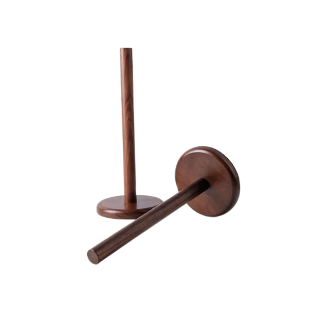 Pappershållare i Valnöt