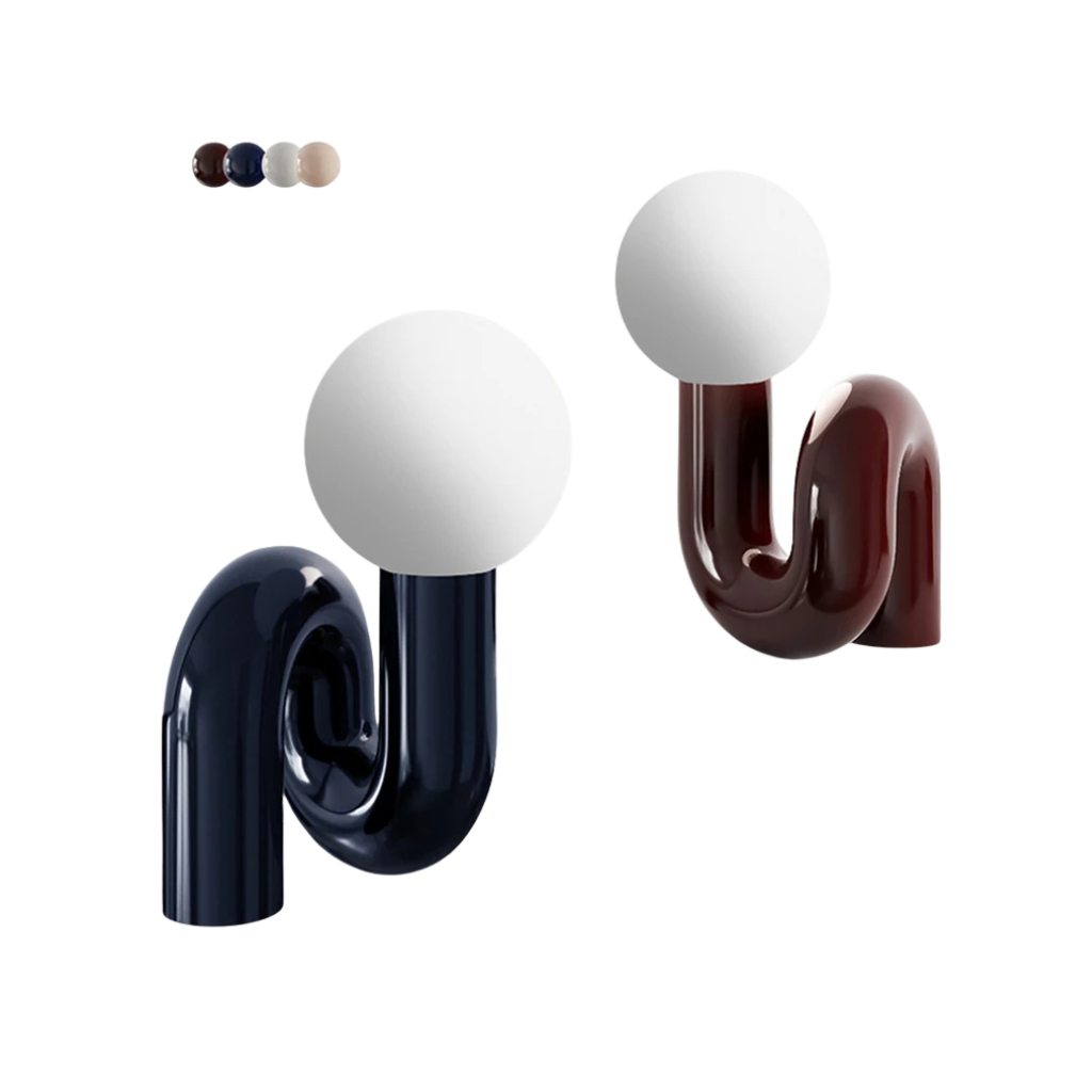 Nordic Glass – Postmodern designlampa i konstnärlig glasform