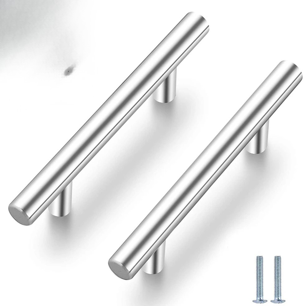 T-Bar Handtag i Rostfritt Stål – Modern Uppgradering för Kök & Möbler