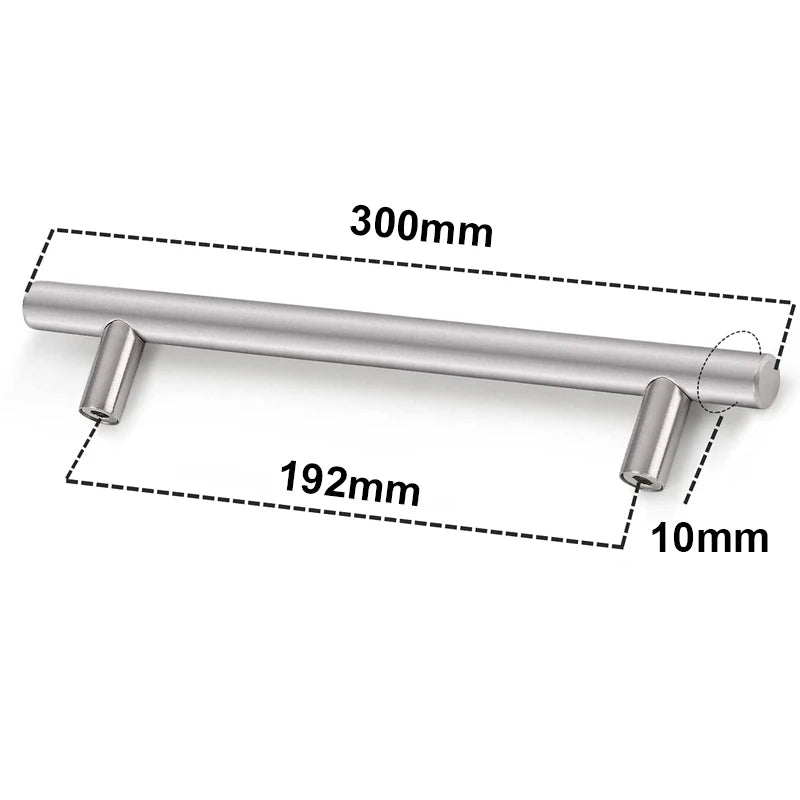 T-Bar Handtag i Rostfritt Stål – Modern Uppgradering för Kök & Möbler