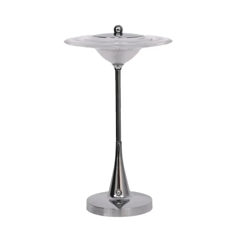 Orbit trådlös bordslampa i glas – produktbild