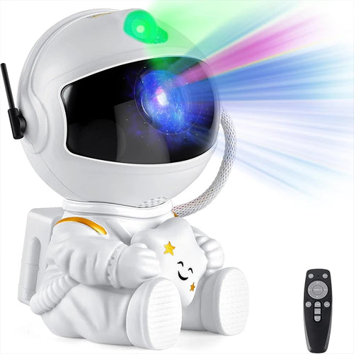 AstroGlow astronaut-galaxylampa för barn – produktbild