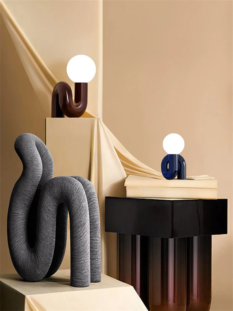 Nordic Glass – Postmodern designlampa i konstnärlig glasform