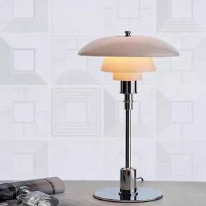 Liora bordslampa i svart, kvadratisk produktbild