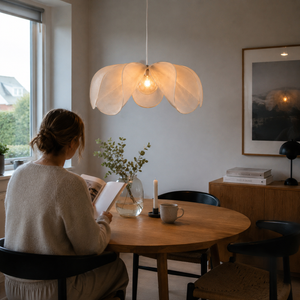 Sora wabi-sabi-taklampa 60 cm – detaljbild