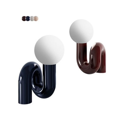 Aurelia postmodern bordslampa i glas – produktbild