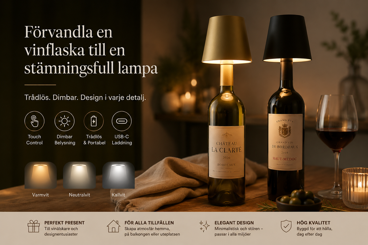 Vino bordslampa – bild 6