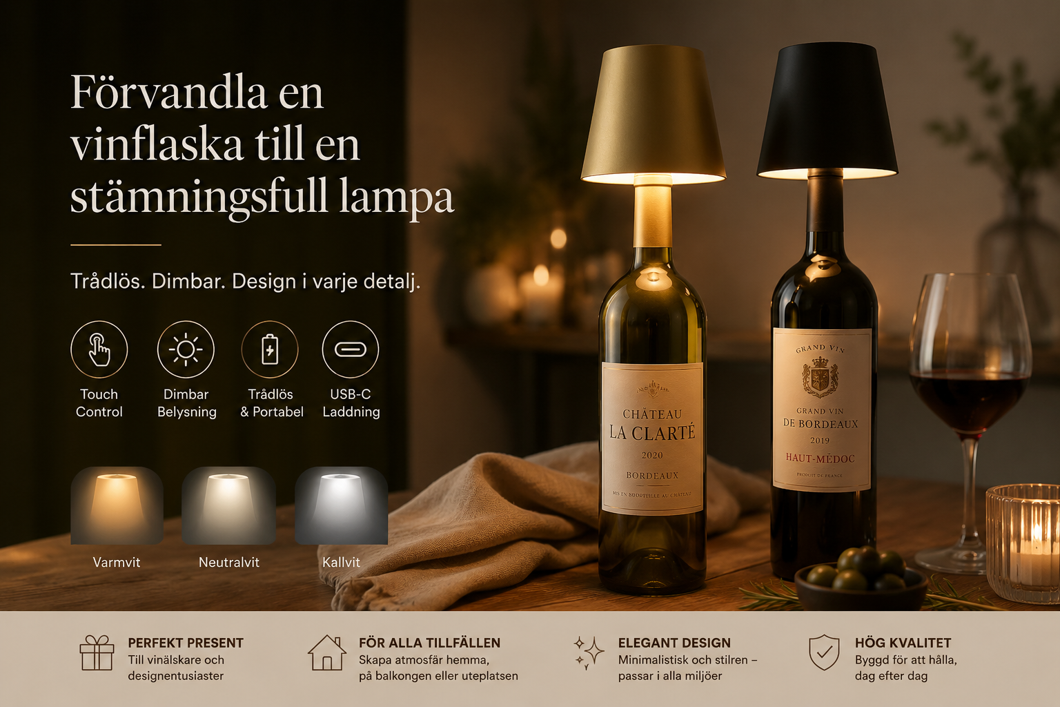 Vino™ Bordslampa